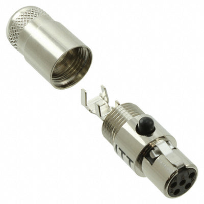 M-XL-5-11M by ITT Cannon, LLC - CONNECTOR PLUG FMALE MINI XLR 5P SLDR