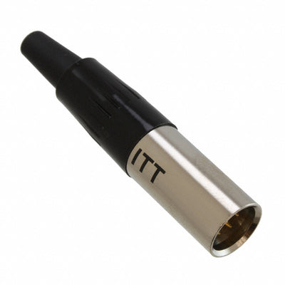 M-XL-6-12S by ITT Cannon, LLC - CONNECTOR PLUG MALE MINI XLR 6P SLDR