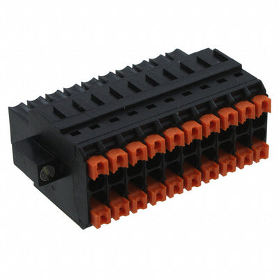 1277940000 by Weidmuller - TERM BLOCK PLUG 20POS STR 3.5MM
