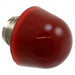 1280971003 by Dialight - LENS RED PANEL MOUNT THREADED