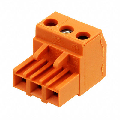 1281860000 by Weidmuller - TERM BLOCK PLUG 3POS STR 5.08MM