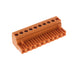 1282560000 by Weidmuller - TERM BLOCK PLUG 10POS STR 5.08MM