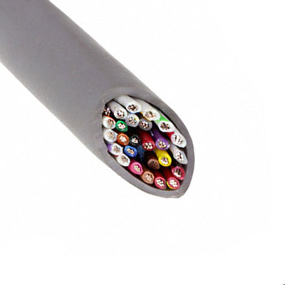 1299/25C SL005 by Alpha Wire - CABLE 25COND 22AWG SHLD 100