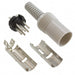 12GM6MX by Switchcraft Inc. - CONNECTOR PLUG MALE DIN 6POS SOLDER