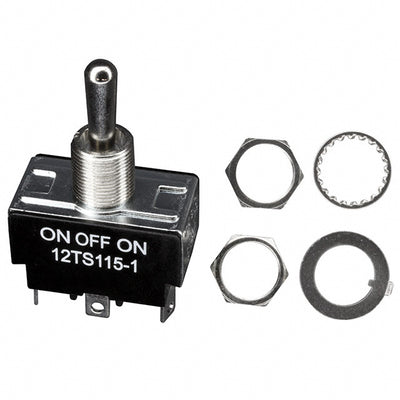 12TS115-1 by Honeywell Sensing and Productivity Solutions - SWITCH TOGGLE DPDT 20A 125V