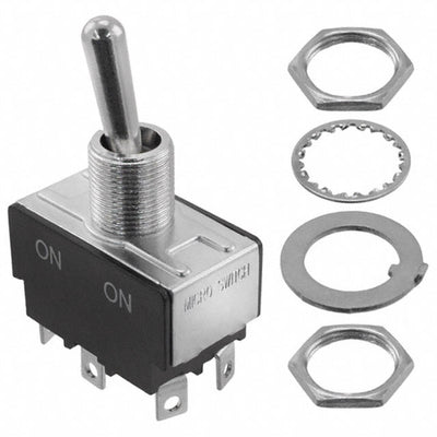 12TS115-3 by Honeywell Sensing and Productivity Solutions - SWITCH TOGGLE DPDT 20A 125V