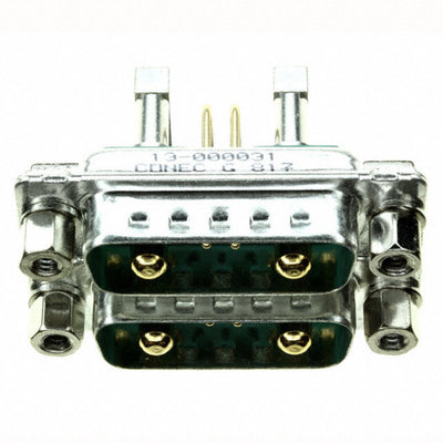 13-000031 by Conec - CONNECTOR D-SUB PLUG 7X2P SMD R/A SLD