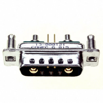 13-000121 by Conec - CONNECTOR D-SUB PLUG 7POS VERT SLDR
