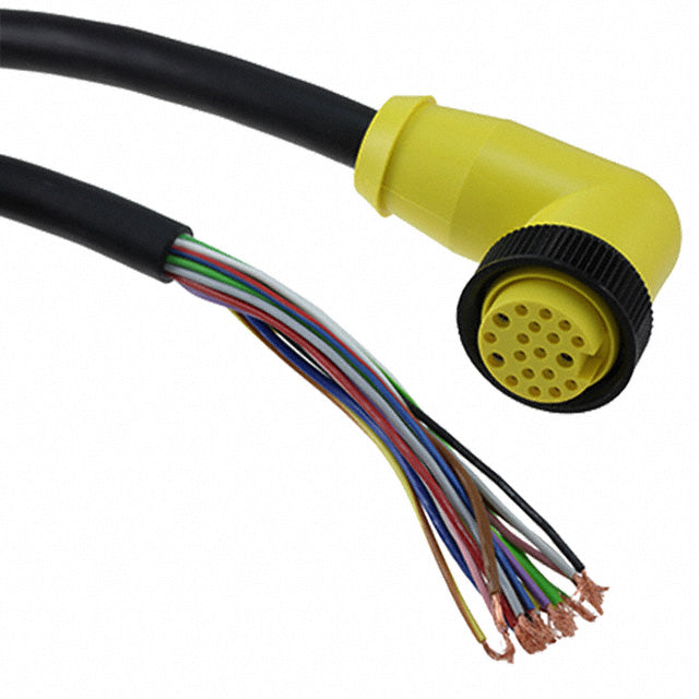 1300080315 by Molex - CABLE 19POS FMALE TO WIRE 16.4