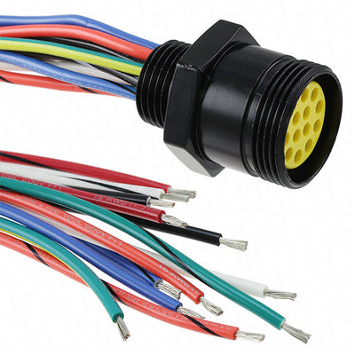 1300150054 by Molex - CABLE 12POS FMALE TO WIRE 1