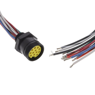 1300150071 by Molex - CABLE 12POS FMALE TO WIRE 3.28