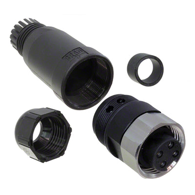 1300170016 by Molex - CONNECTOR PLUG FMALE 4POS GOLD SCREW