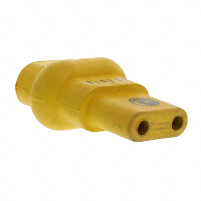 1300190002 by Molex - DB 2P FEMALE INSERT YELLOW