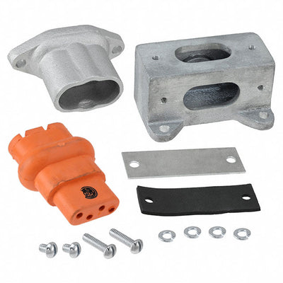 1300190023 by Molex - DB 4P CAST RECEPTACLE ORANGE