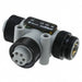 1300350061 by Molex - CONNECTOR T-ADPT 5P-5/5P F-F/M INLINE