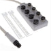 1300370003 by Molex - TOP MOUNT 8PORT .5M D-NET-FLEX