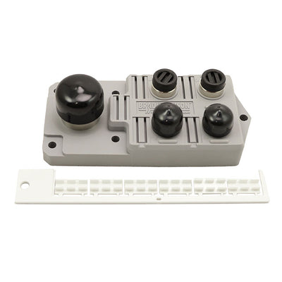 1300370004 by Molex - TOP MOUNT 4 OUTLET CON.DVC/NET