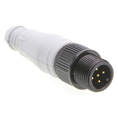 Machined metal connector on a white background