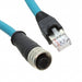 1300480200 by Molex - MIC 4P FEMALE M12 - MALE RJ45