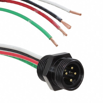 1300660090 by Molex - CABLE 4POS MALE TO WIRE 1.64