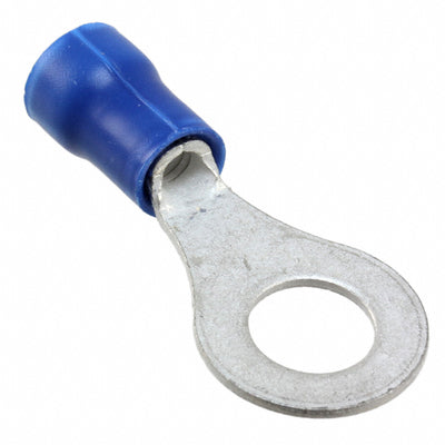 130126 by TE Connectivity AMP Connectors - CONNECTOR RING CIRC 14-16AWG #1/4