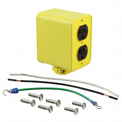 1301370088 by Molex - OUTLET BOX 2-DUPLEX 5-15 PORTBLE
