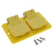 1301380025 by Molex - DUP CVR PLATE WEATHER-PROOF