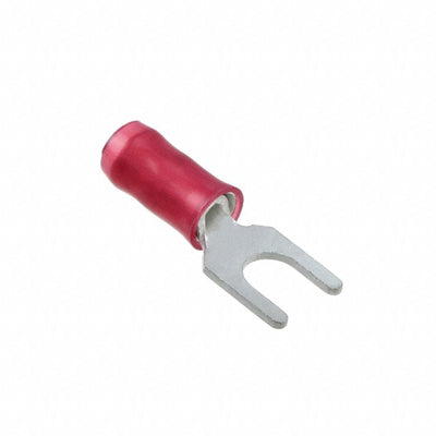 130516 by TE Connectivity AMP Connectors - CONNECTOR SPADE TERM 16-22AWG M4 RED