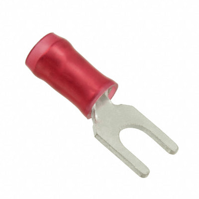 130517 by TE Connectivity AMP Connectors - CONNECTOR SPADE TERM 16-22AWG M4 RED
