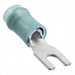130527 by TE Connectivity AMP Connectors - CONNECTOR SPADE TERM 14-16AWG #4 BLU