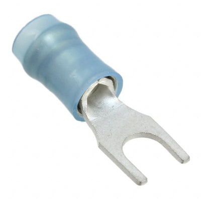 130532 by TE Connectivity AMP Connectors - CONNECTOR SPADE TERM 14-16AWG #8 BLU