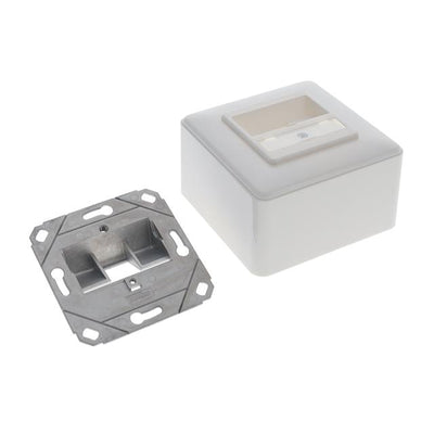 130B20D10002KE by METZ CONNECT USA Inc. - WALL OUTLET, OUTLET, AP, 1 PORT,