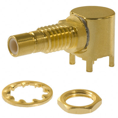 131-3701-501 by Cinch Connectivity Solutions Johnson - CONNECTOR SMB JACK R/A 50 OHM PCB