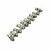 1313100000 by Weidmuller - JUMPER TERM BLK 10POS SCREW-IN