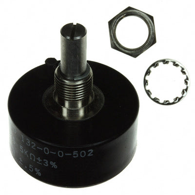 132B00502 by Vishay Spectrol - POT 5K OHM 2.75W WIREWOUND LIN