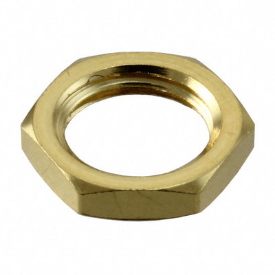 132-NUT SMA GLD by Amphenol RF - CONNECTOR NUT FOR SMA JACKS