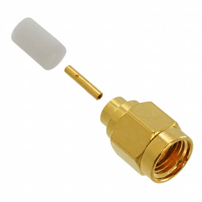 132102RP by Amphenol RF - CONNECTOR RPSMA PLUG STR 50OHM SOLDER