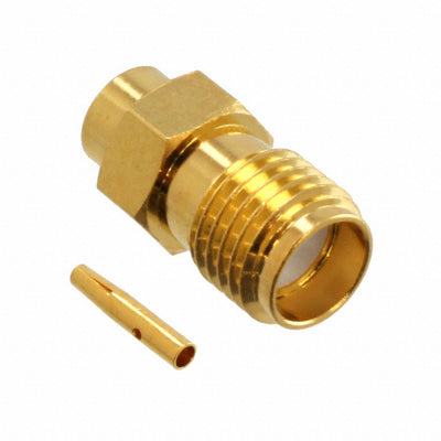 132104 by Amphenol RF - CONNECTOR SMA JACK STR 50 OHM SOLDER