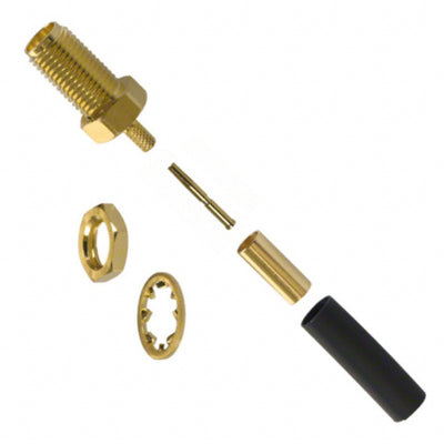 132119 by Amphenol RF - CONNECTOR SMA JACK STR 50 OHM SOLDER