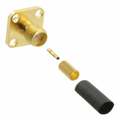 132121 by Amphenol RF - CONNECTOR SMA JACK STR 50 OHM SOLDER