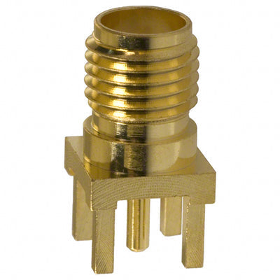 132134 by Amphenol RF - CONNECTOR SMA JACK STR 50 OHM PCB