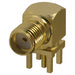 132136 by Amphenol RF - CONNECTOR SMA JACK R/A 50 OHM PCB
