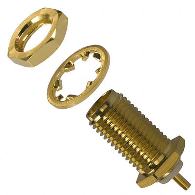 132139 by Amphenol RF - CONNECTOR SMA RCPT STR 50 OHM SOLDER