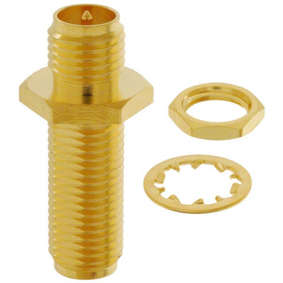 132170RP by Amphenol RF - CONNECTOR ADAPT SMA JACK-RP SMA JACK