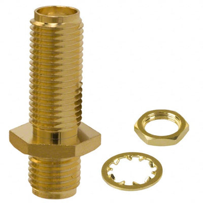 132170 by Amphenol RF - CONNECTOR ADAPT JACK-JACK SMA 50 OHM