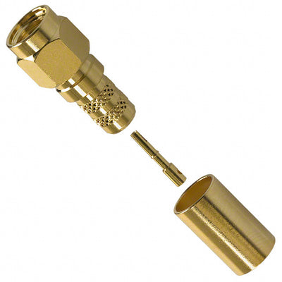 132231RP by Amphenol RF - CONNECTOR RPSMA PLUG STR 50OHM SOLDER