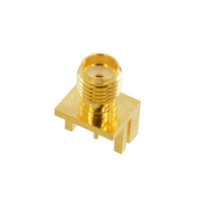 132432 by Amphenol RF - CONNECTOR SMA RCPT STR 50OHM EDGE MNT