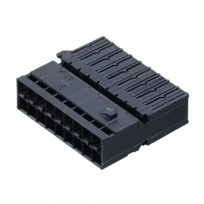 1326133-1 by TE Connectivity AMP Connectors - CONNECTOR RECPT HSG 18POS 2.54MM