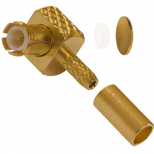 133-3402-101 by Cinch Connectivity Solutions Johnson - CONNECTOR MCX PLUG R/A 50 OHM SOLDER
