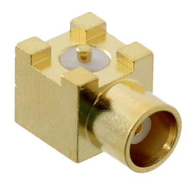 133-3711-302 by Cinch Connectivity Solutions Johnson - CONNECTOR MCX JACK R/A 50OHM SMD